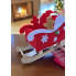 Новорічний декоративний кошик Linarno Home із фетру Christmas Decoration Basket 22.5 x 8.5 x 15 см Червоний (7904)