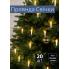 Гірлянда новорічна Свічки на ялинку LIVARNO 20 LED на прищіпках IP44 Білий (7895)