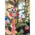 Новорічна декоративна підвіска Livarno Home Christmas Decoration Сова Червоний (7933) 