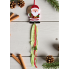 Новорічна декоративна підвіска Livarno Home Christmas Decoration Червоний (7930) 
