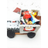 Новорічний декоративний кошик Linarno Home із фетру Christmas Decoration Basket 22х11.5х14 см Сірий (7906)