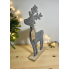 Новорічний набір декоративних оленів Livarno Home із фетру Christmas Decoration 39,2/23,4см Сірий (7905)