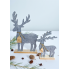 Новорічний набір декоративних оленів Livarno Home із фетру Christmas Decoration 39,2/23,4см Сірий (7905)