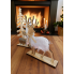 Новорічний набір декоративних оленів Livarno Home Christmas Decoration з дерева 34/25,3см Бежевий (7907) 