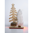Новорічний декор Livarno Home Christmas Decoration з дерева 34см Бежевий (7908) 
