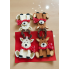 Набір новорічних прикрас Livarno Home Christmas Decoration з фетру на ялинку 6шт Комбінований (7929) 