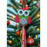 Новорічна декоративна підвіска Livarno Home Christmas Decoration Сова Червоний (7933) 