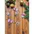 Новорічна декоративна підвіска Livarno Home Christmas Decoration з фетру 110см Білий (7934) 