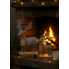 Новорічний набір декоративних оленів Livarno Home із фетру Christmas Decoration 39,2/23,4см Сірий (7905)