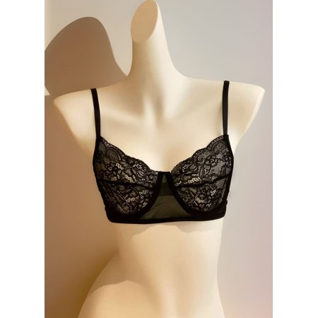 Бюстгальтер кружевной FS Bijou мягкая чашка 70B/S Черный (7110)