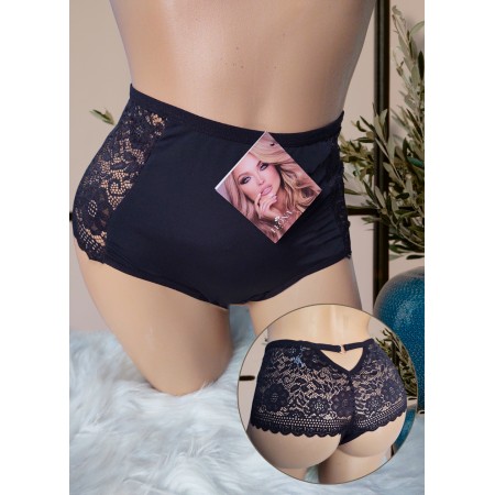 Кружевные трусики Leona L Black (7516) Кружевные трусики Leona L Black (7516)