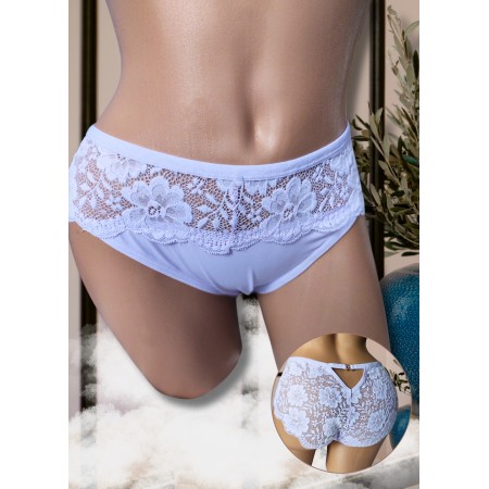 Кружевные трусики Leona XL Lilac (7517) Кружевные трусики Leona XL Lilac (7517)
