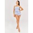 Піжама з шортами і майкою FS Home kit S Блакитний (7813)
