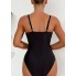 Суцільний купальник FS Lukart L Black (7663)