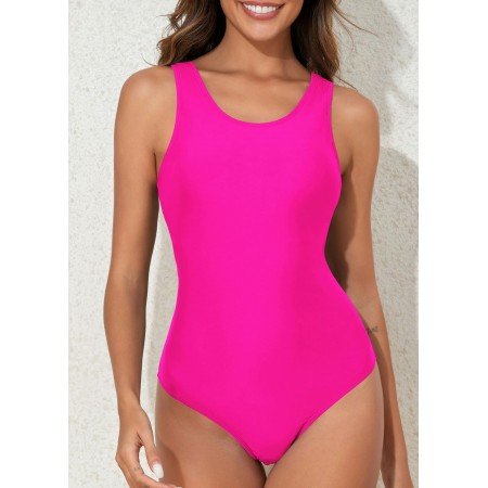 Спортивный слитный купальник FS Salou XXL Розовый (7211)
