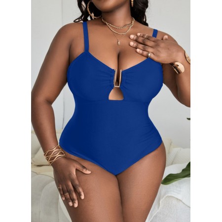 Женский Слитный купальник FS Gloria Plus Size 2XL/54-56 Синий (7012) Женский Слитный купальник FS Gloria Plus Size 2XL/54-56 Синий (7012)