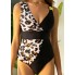 Суцільний купальник FS Swimsuit Leopard Harmony XXL Black (7679)