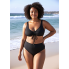 Жіночий купальник Time and Tru Women's Swimsuit L-XL Чорний (8132)