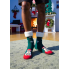 Різдвяні тапочки-шкарпетки Lidl Christmas slipper socks Unisex 39-42 з хутром всередині і гальмами на підошві Зелений (7945)