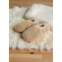 Тапочки-шкарпетки домашні хутряні Primark 39-41 Unisex slippers утеплені Бежевий (7920)