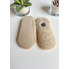 Тапочки-шкарпетки домашні хутряні Primark 39-41 Unisex slippers утеплені Бежевий (7920)