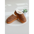 Капці Primark CozyStep з хутром і платформою 38 Домашні Тканинні Коричневі (7924)