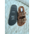 Плоскі шльопанці з пряжами Жіночі Primark Memory Foam Slipper 38 з ефектом пам'яті Коричневі (7967)