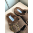 Плоскі шльопанці з пряжами Жіночі Primark Memory Foam Slipper 38 з ефектом пам'яті Коричневі (7967)