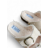 Плоскі шльопанці з пряжами Жіночі Primark Memory Foam Slipper 40 з ефектом пам'яті Бежевий (7968)