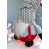 М'яка іграшка Різдвяний Гном Livarno Home Plush Soft 75см Сірий (7974) 