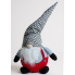 М'яка іграшка Різдвяний Гном Livarno Home Plush Soft 75см Сірий (7974) 