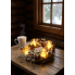 Різдвяний вінок-свічник LIVARNO HOME"Winter Magic" з натуральних матеріалів 28см Срібний (7955)