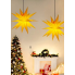 Різдвяна зірка LIVARNO HOME Christmas Star 6 Led 57 x 48 x 44 см Помаранчевий (7958)