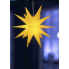 Різдвяна зірка LIVARNO HOME Christmas Star 6 Led 57 x 48 x 44 см Помаранчевий (7958)