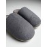 Теплі кімнатні капці FS Winter Indoor Home р.40 (38 EUR) 24см Сірий (7831)