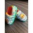 Дитячі теплі кімнатні капці FS Duck Children 32 (31) 19см Зелений (7021)