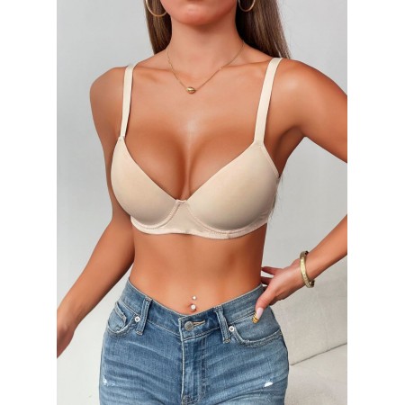 Бюстгальтер бесшовный  just beige 38C beige (7488)
