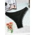 Трусики бразиліани з мереживом 550-S Black (7502)