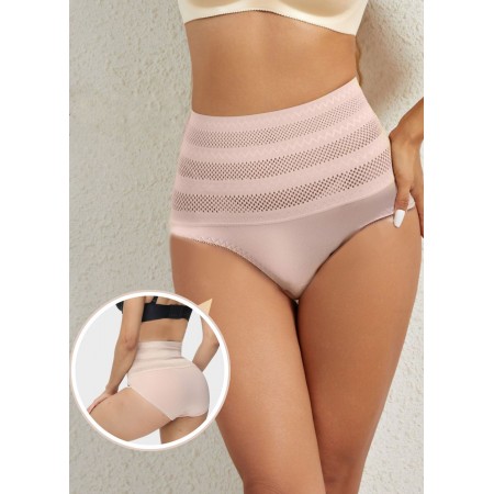 Трусики-слипы высокие  FS Prima Valentina 1XL с утягивающим эффектом Бежевый (6920)