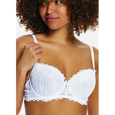 Кружевной Бюстгальтер FS Donna Push Up на чашку 75D Молочный  (7078)