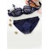 Жіночий мереживний комплект білизни FS Melissa М/75A Синій (7091)