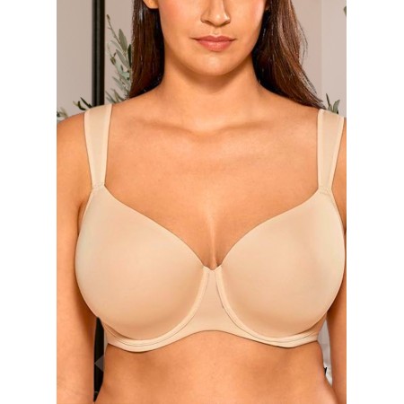 Бюстгальтер женский FS Just be Plus size 85DD Бежевый (7399)