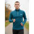 Чоловічий термореглан Crivit LYCRA® XL для спорту на мікрофлісі Синій (8164)