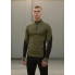 Чоловічий термореглан Crivit LYCRA® L для спорту на мікрофлісі Оливковий (8185)
