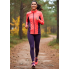 Жіноча вітровка -термокуртка Crivit LYCRA® XS для спорту на мікрофлісі Фіолетовий (8617)