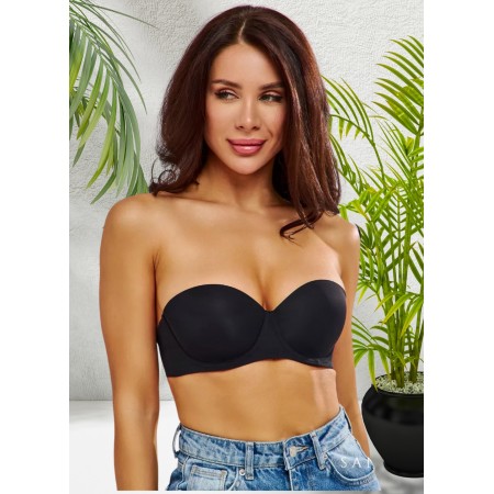 Бюстгальтер-невидимка трансформер FS Victoria Push-Up 36/75C Black (6944) Бюстгальтер-невидимка трансформер FS Victoria Push-Up 36/75C Black (6944)