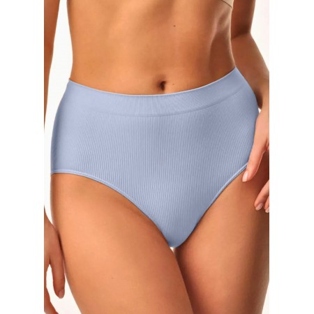 Женские трусики FS Chantelle XXL с высокой талией Серый (7257)