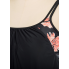  Жіночий купальник-сукня Hanna Nikole Tankini Plus Size 56 з коригуючим ефектом Чорний (9484)