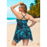  Жіночий купальник-сукня Hanna Nikole Tankini Plus Size 64 з коригуючим ефектом Синій (8180)
