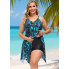  Жіночий купальник-сукня Hanna Nikole Tankini Plus Size 64 з коригуючим ефектом Синій (8180)